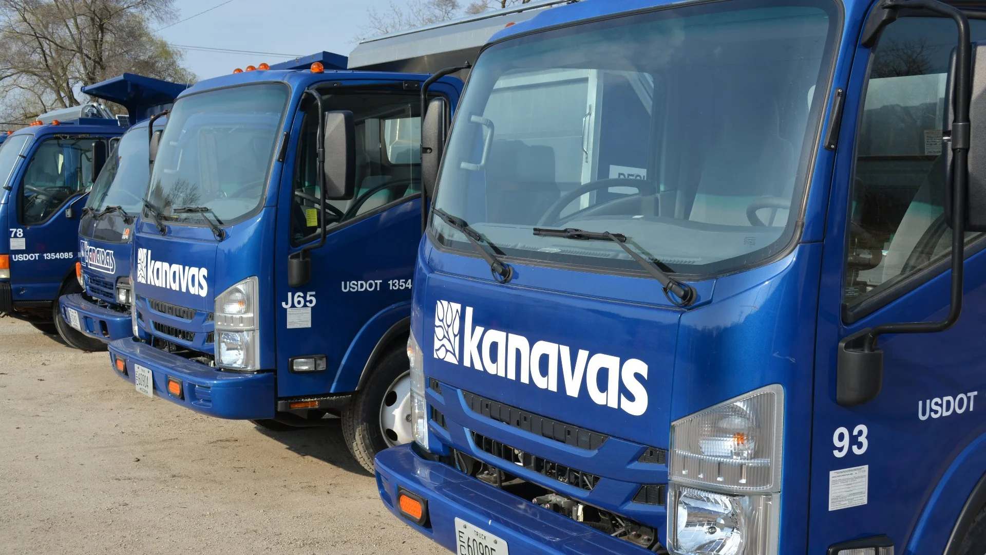 Kanavas Landscape Management trucks